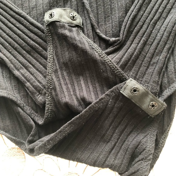 AQUA Ribbed Lace-Up Bodysuit - 100% Exclusive - Picture 14 of 14